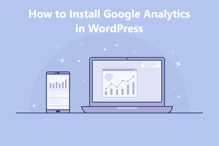 Install Google Analytics on WordPress Guide Featured Image
