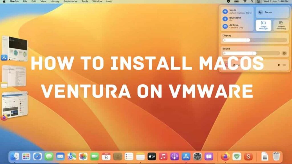 Guide to installing macOS Ventura on VMware Featured Image