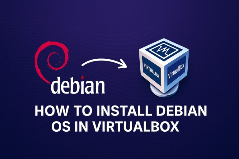 Installing Debian OS in VirtualBox Guide Featured Image